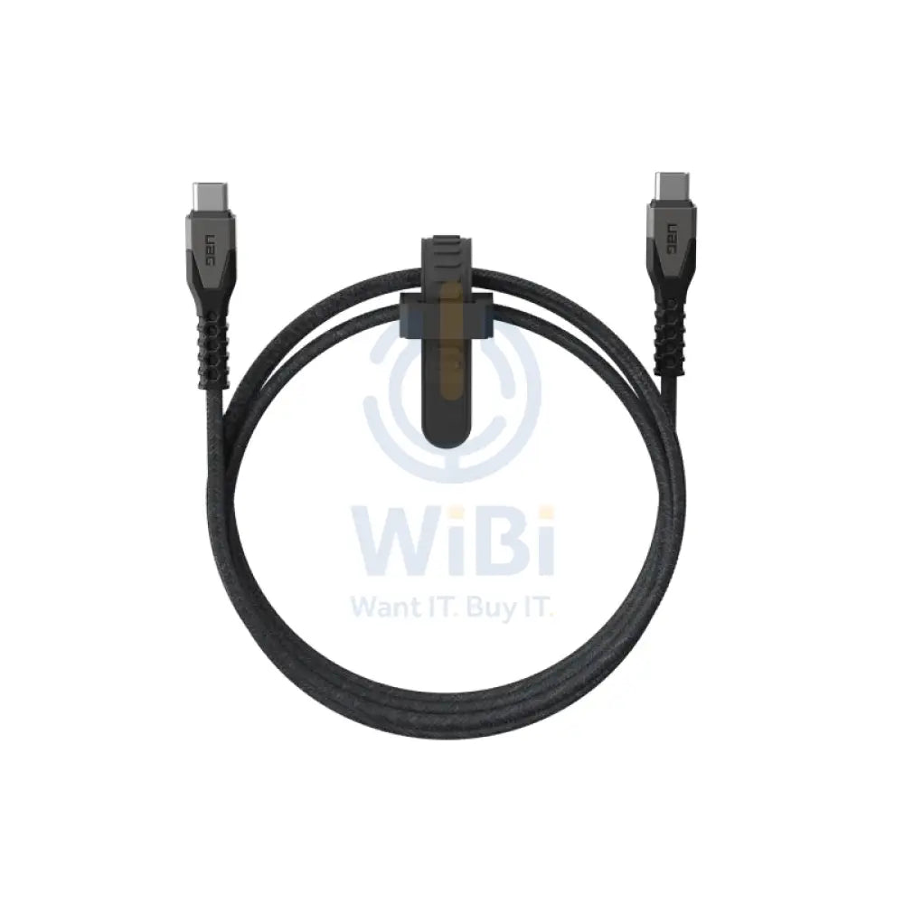 UAG Rugged Kevlar Cable - 1.5m / 5ft / Black/Grey Accessories > Cables & Converters > Cables