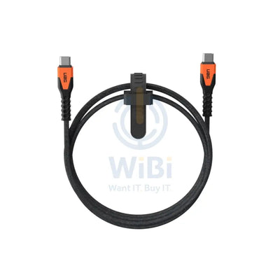 UAG Rugged Kevlar Cable - 1.5m / 5ft / Black/Orange Accessories > Cables & Converters > Cables