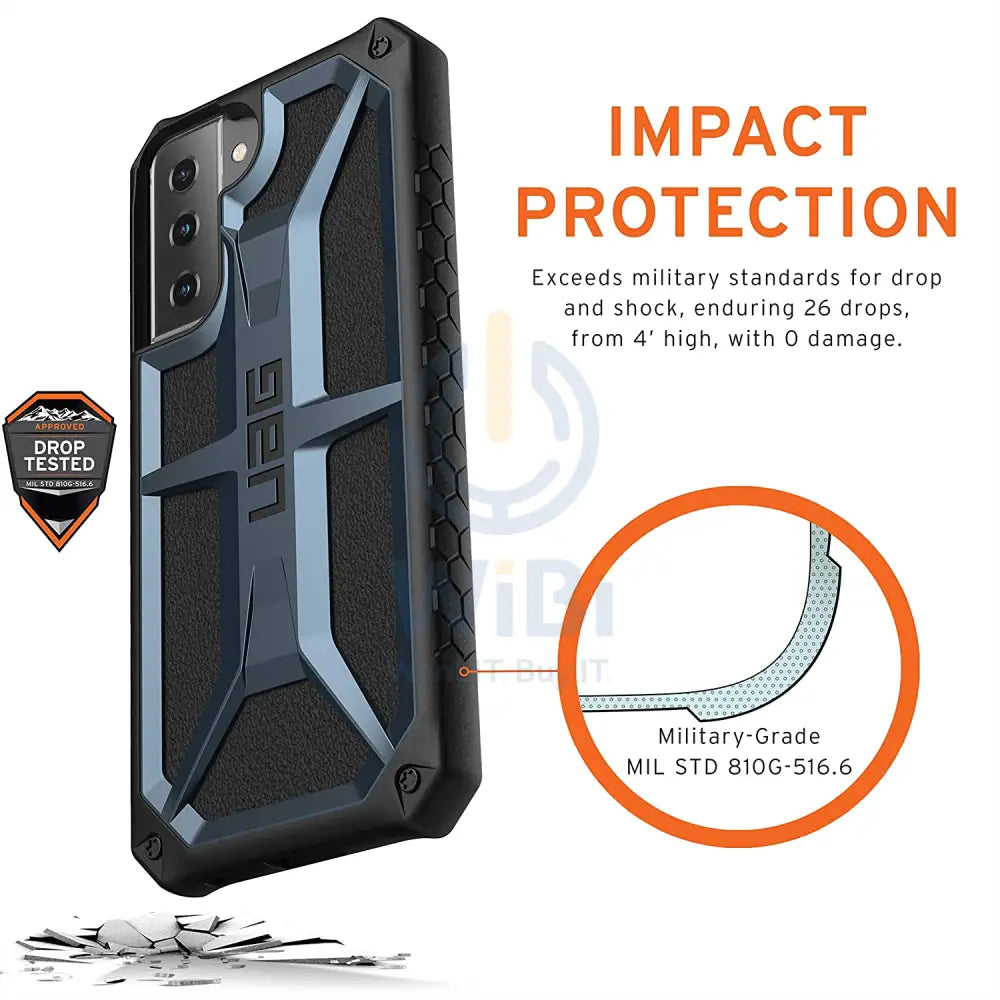 UAG Samsung Galaxy S21 Plus Monarch Case - Mallard Accessories > Mobiles & Tablets > Mobiles > Screen Protectors &