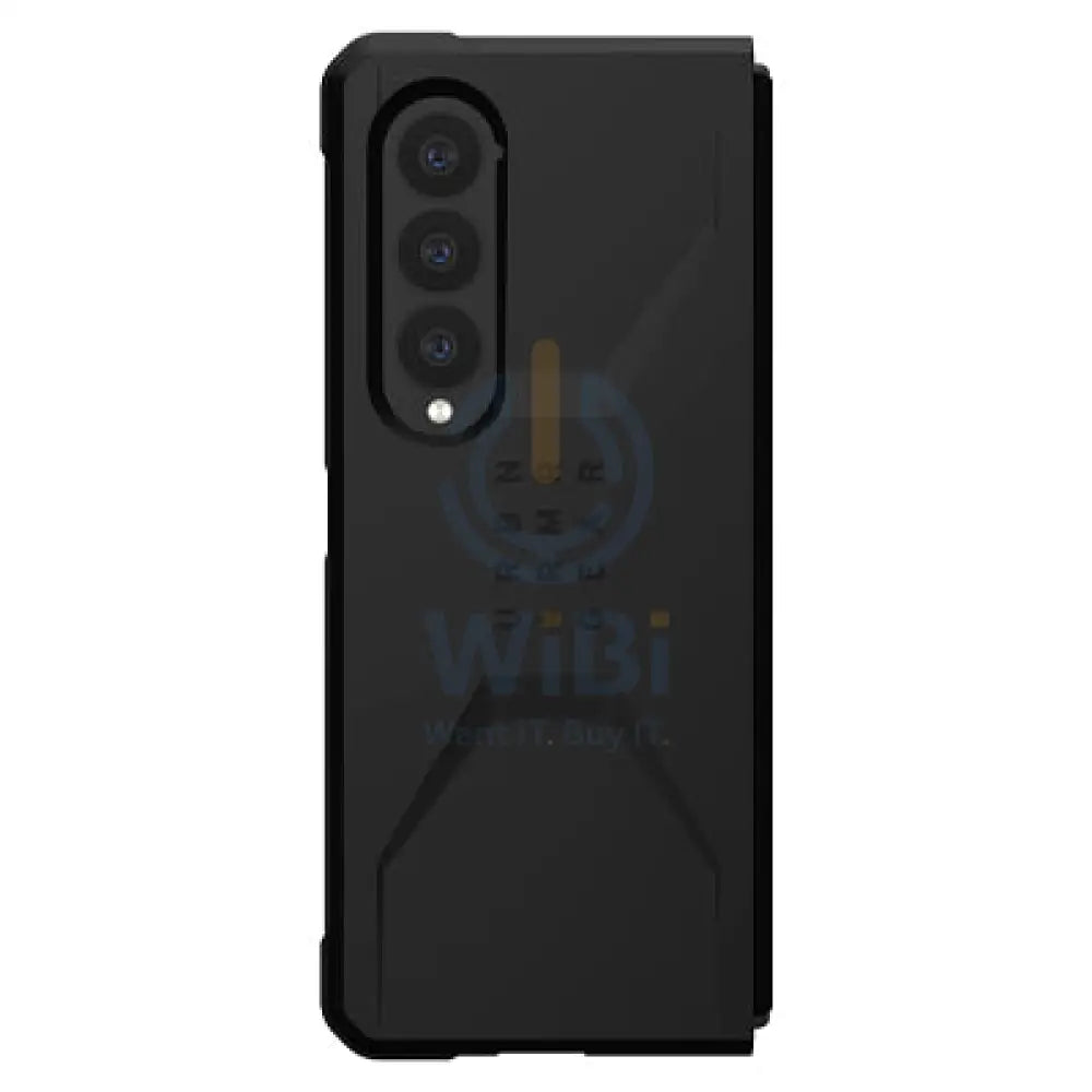 UAG Samsung Galaxy Z Fold 4 Civilian Case - Black Accessories > Mobiles & Tablets > Mobiles > Screen Protectors & Covers