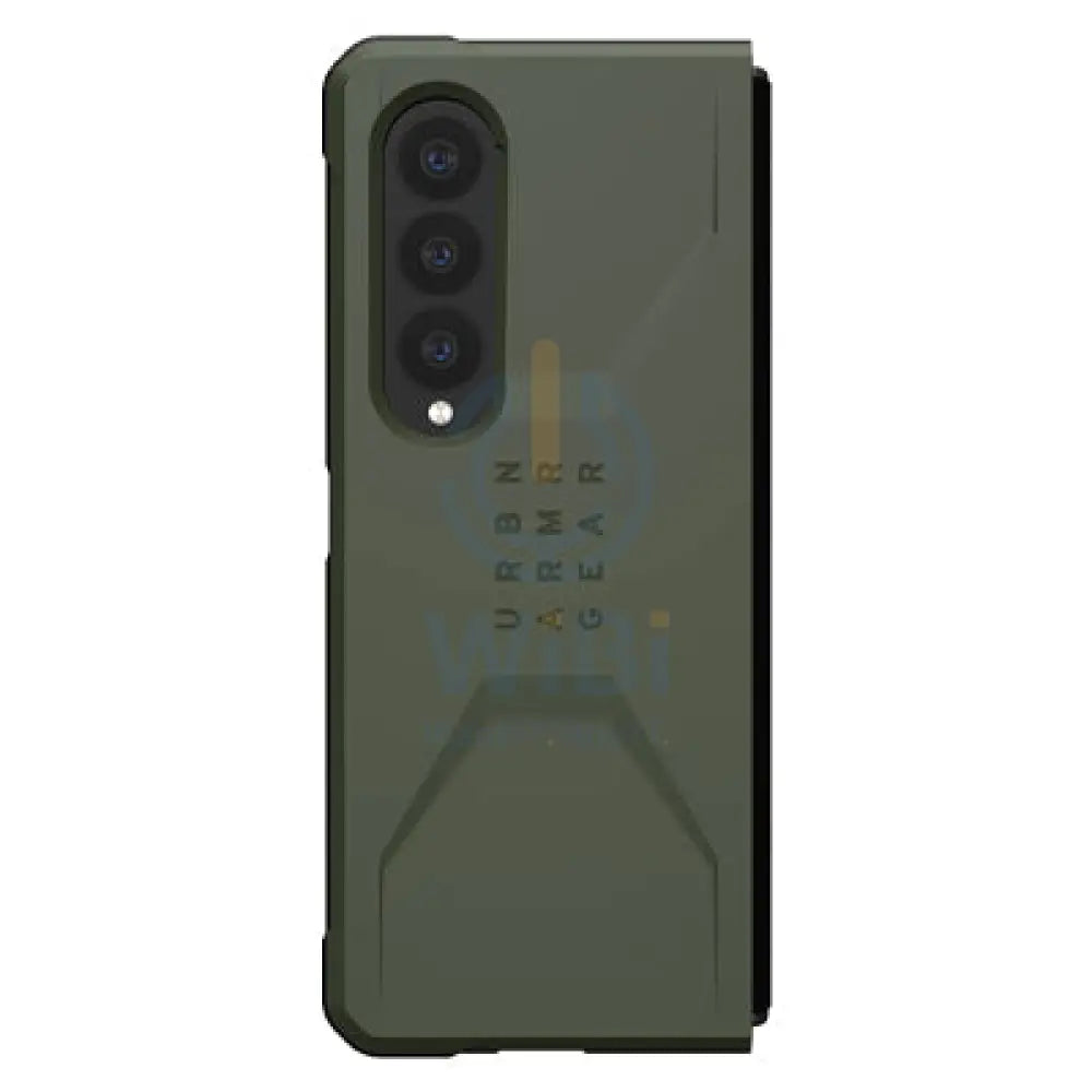 UAG Samsung Galaxy Z Fold 4 Civilian Case - Olive Drab Accessories > Mobiles & Tablets > Mobiles > Screen Protectors &