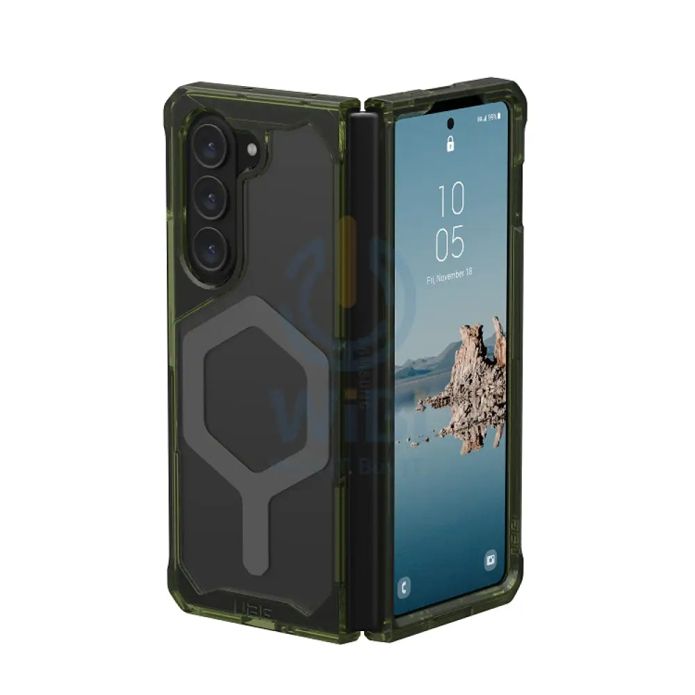 UAG Samsung Galaxy Z Fold 5 Plyo Pro Magsafe Case - Olive / Space Gray Accessories > Mobiles & Tablets > Mobiles >