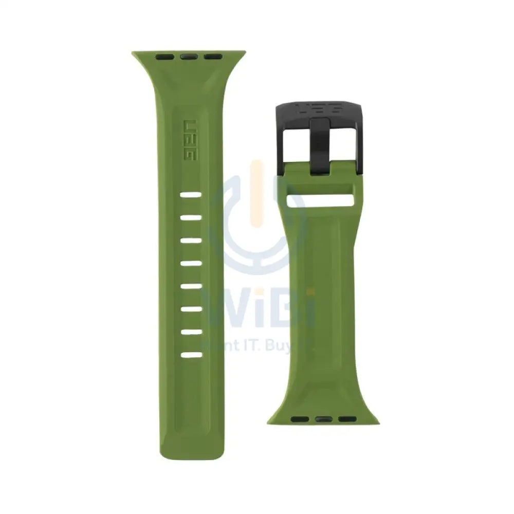 UAG Silicone Scout Strap - Apple Watch 42mm / 44mm / 45mm / Olive Green