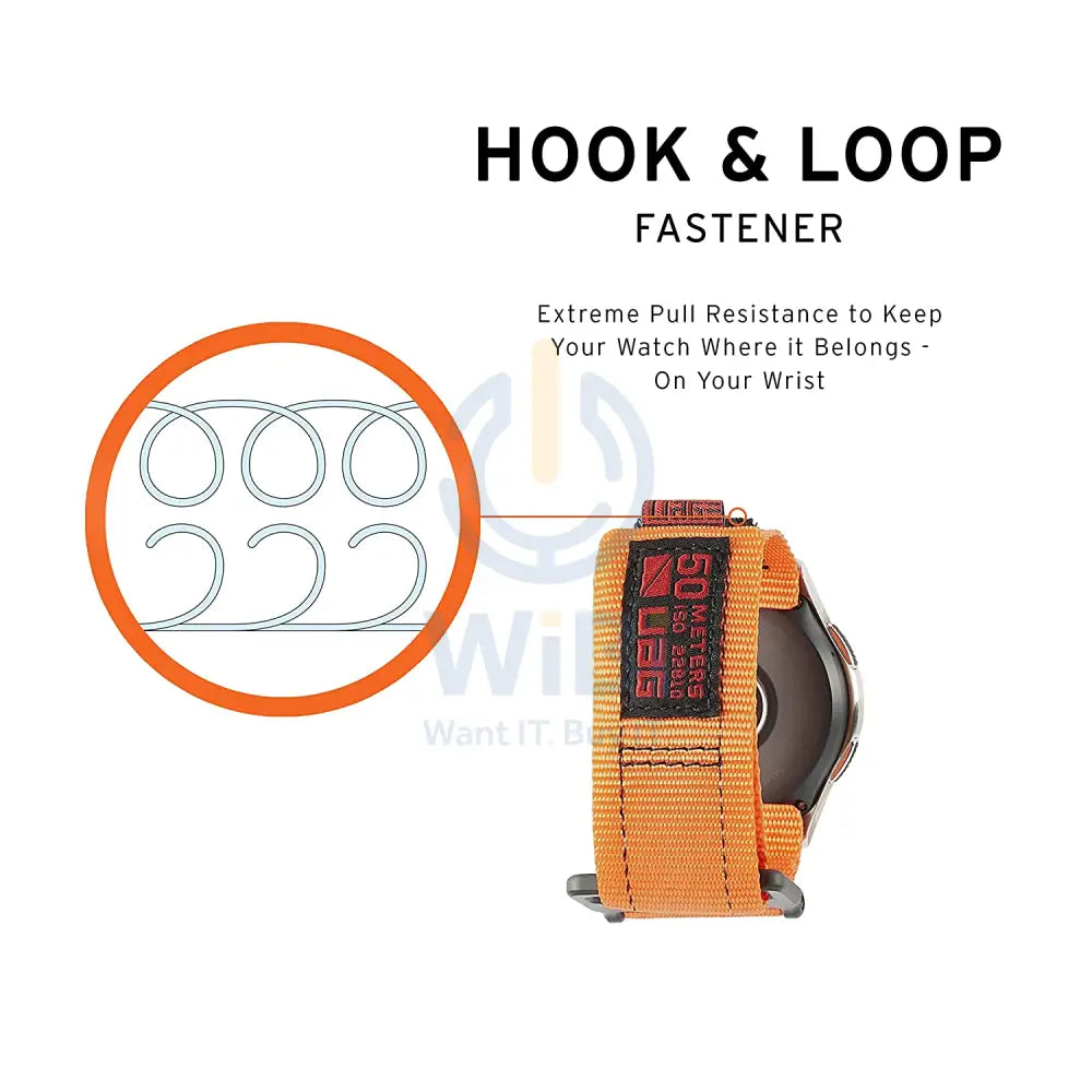 UAG Universal Watch (20mm Lugs) Active Strap - Orange Accessories > Smart Watches