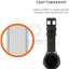 UAG Universal Watch (22mm Lugs) Leather Strap - Black Accessories > Smart Watches