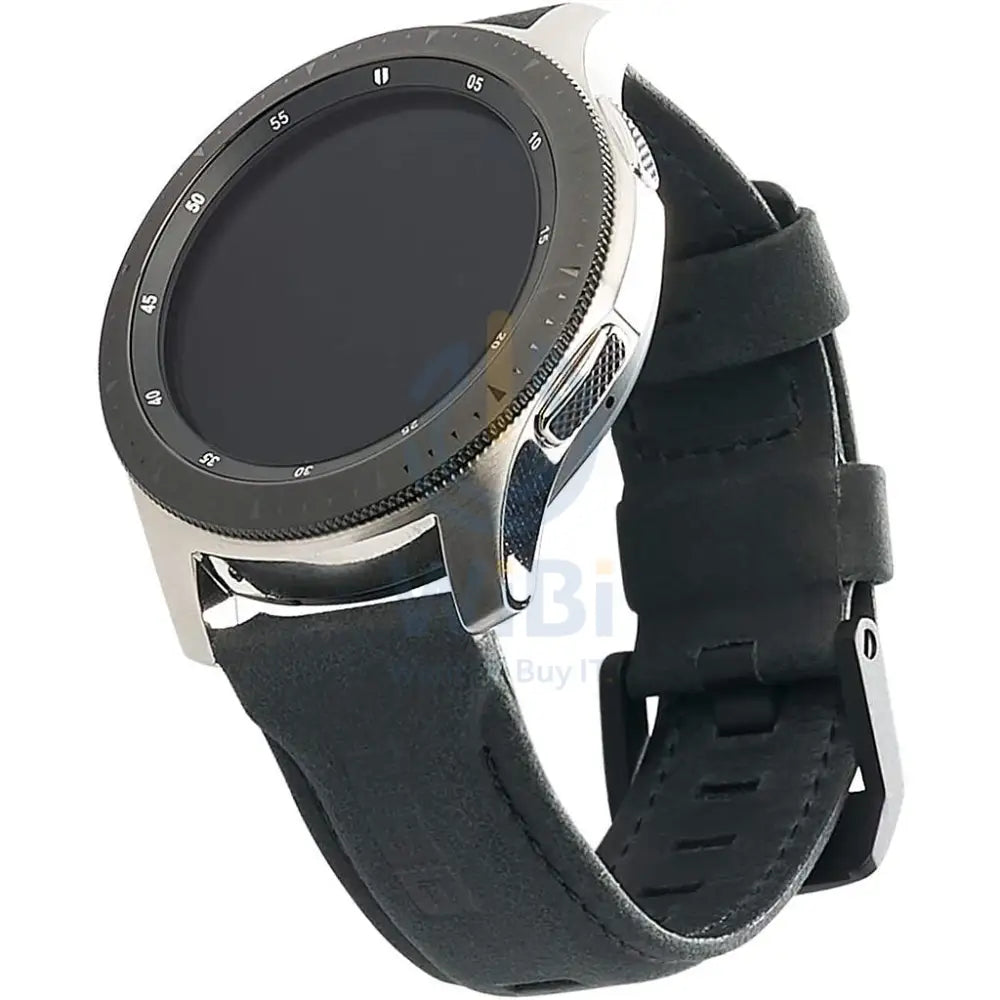 UAG Universal Watch (22mm Lugs) Leather Strap - Black Accessories > Smart Watches