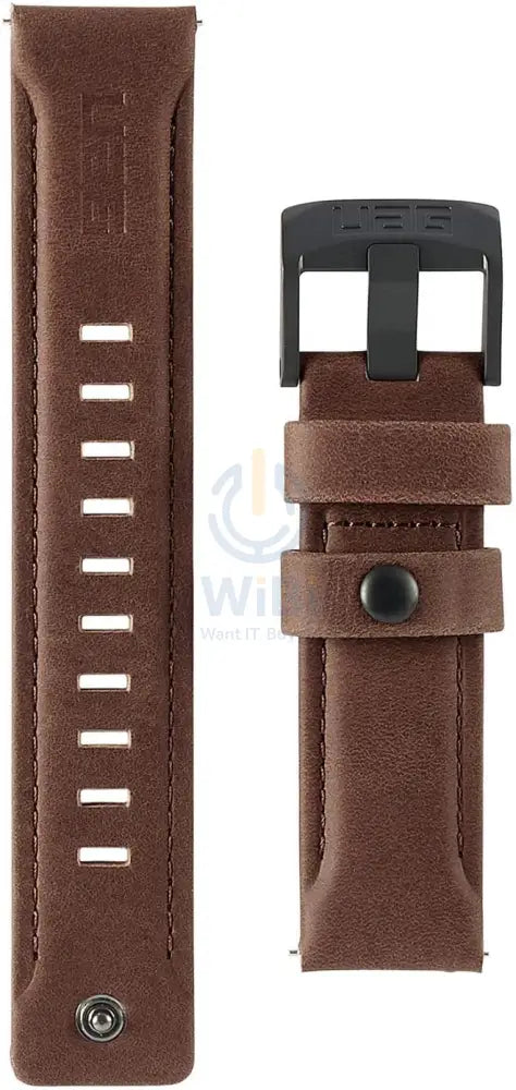 UAG Universal Watch (22mm Lugs) Leather Strap - Brown Accessories > Smart Watches