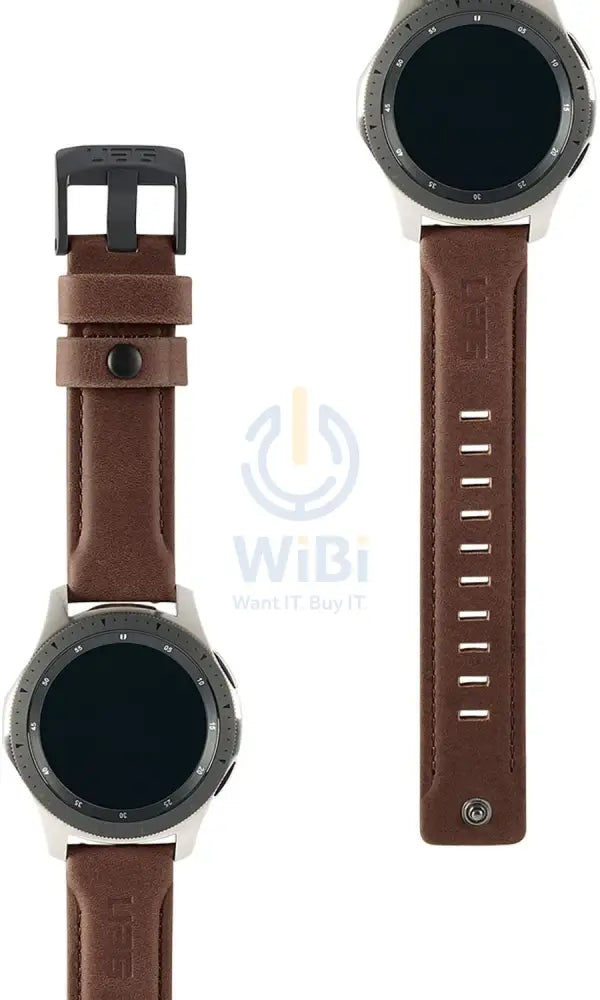 UAG Universal Watch (22mm Lugs) Leather Strap - Brown Accessories > Smart Watches