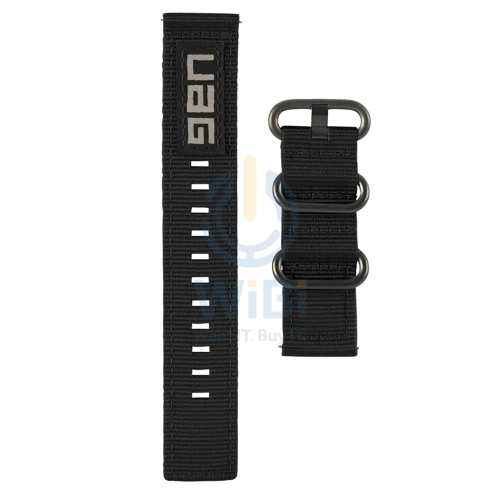 UAG Universal Watch (22mm Lugs) Nato Eco Strap - Black Accessories > Smart Watches