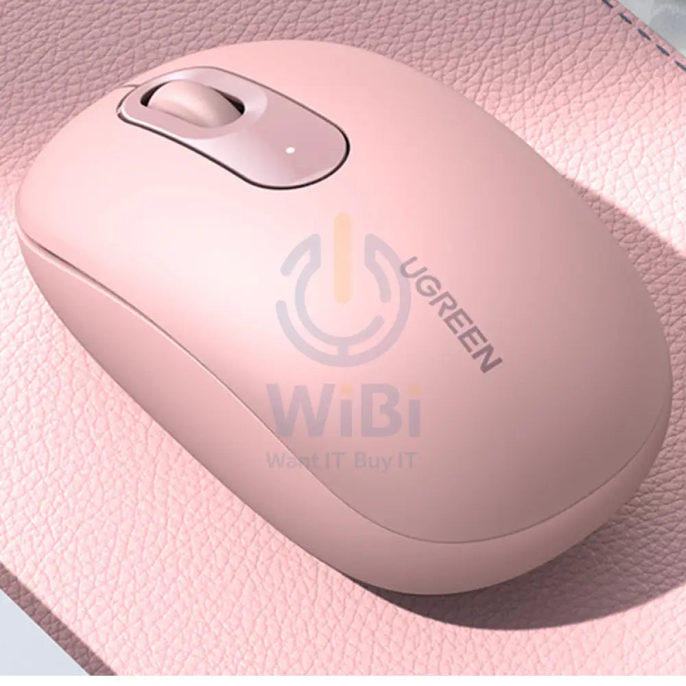 UGREEN 2.4G Wireless Mouse - Cherry Pink Accessories > Keyboard & Mouse