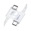 Ugreen cable USB4 40Gb/s USB-C - USB-C PD - 100W / 0.8 Meter / White Accessories > Cables & Converters > Cables > Offer