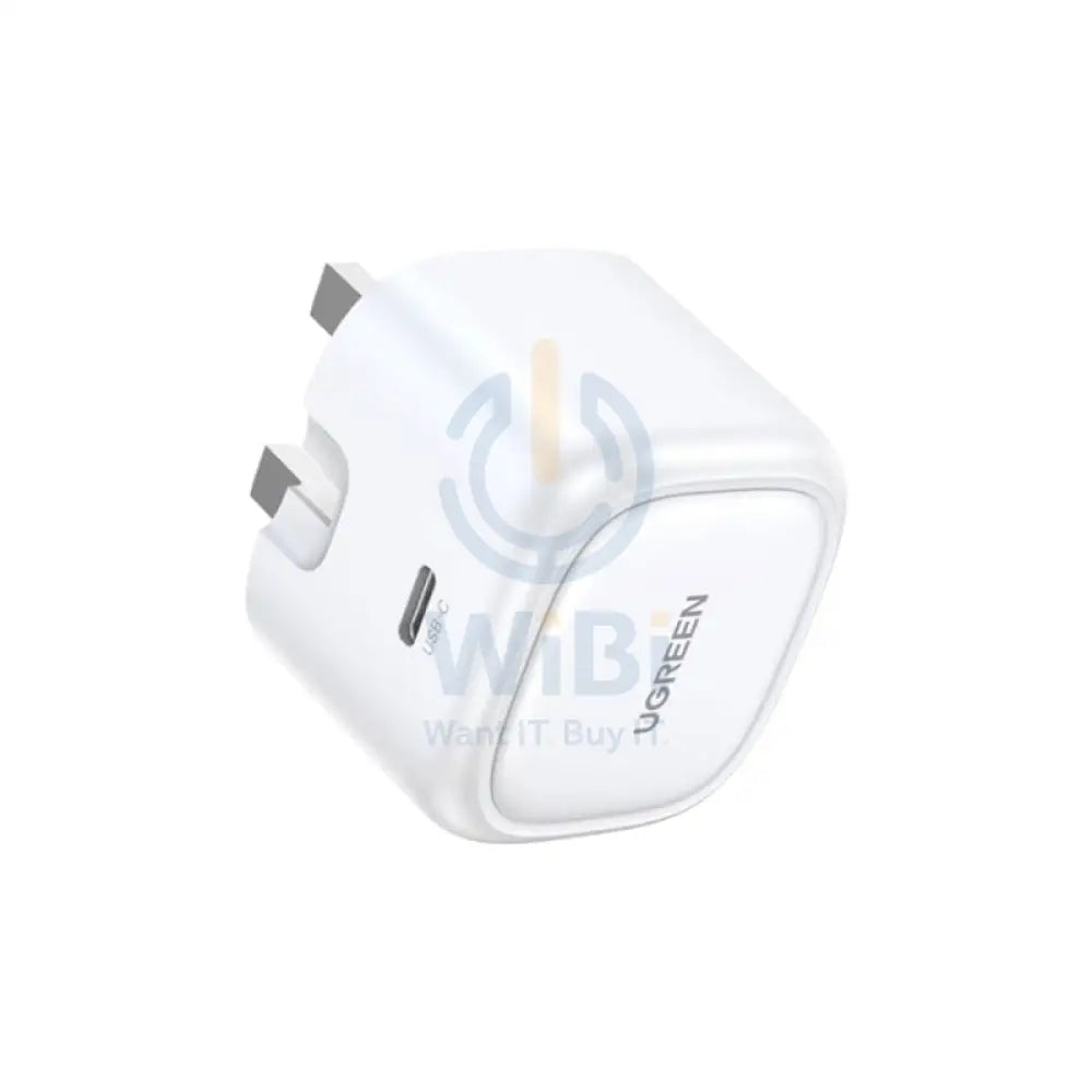 Ugreen Nexode 30W USB-C PD GaN Fast Charger UK - White Accessories > Power Adapters