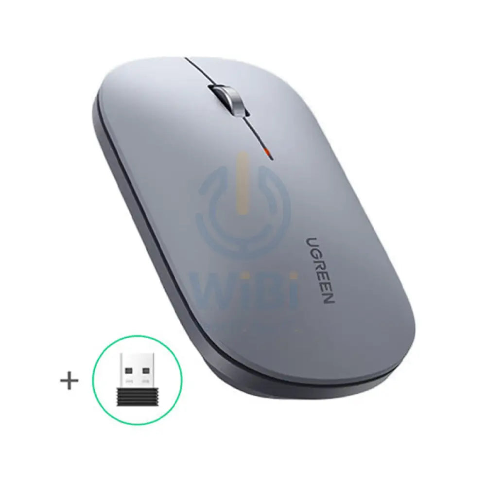 UGREEN Portable Wireless Mouse - Gray Accessories > Keyboard & Mouse > Gaming Zone