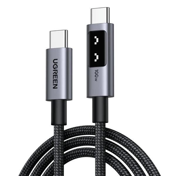 UGREEN Uno PD Fast Charging Cable - USB-C / 5A / 1 Meter / 100W / Black