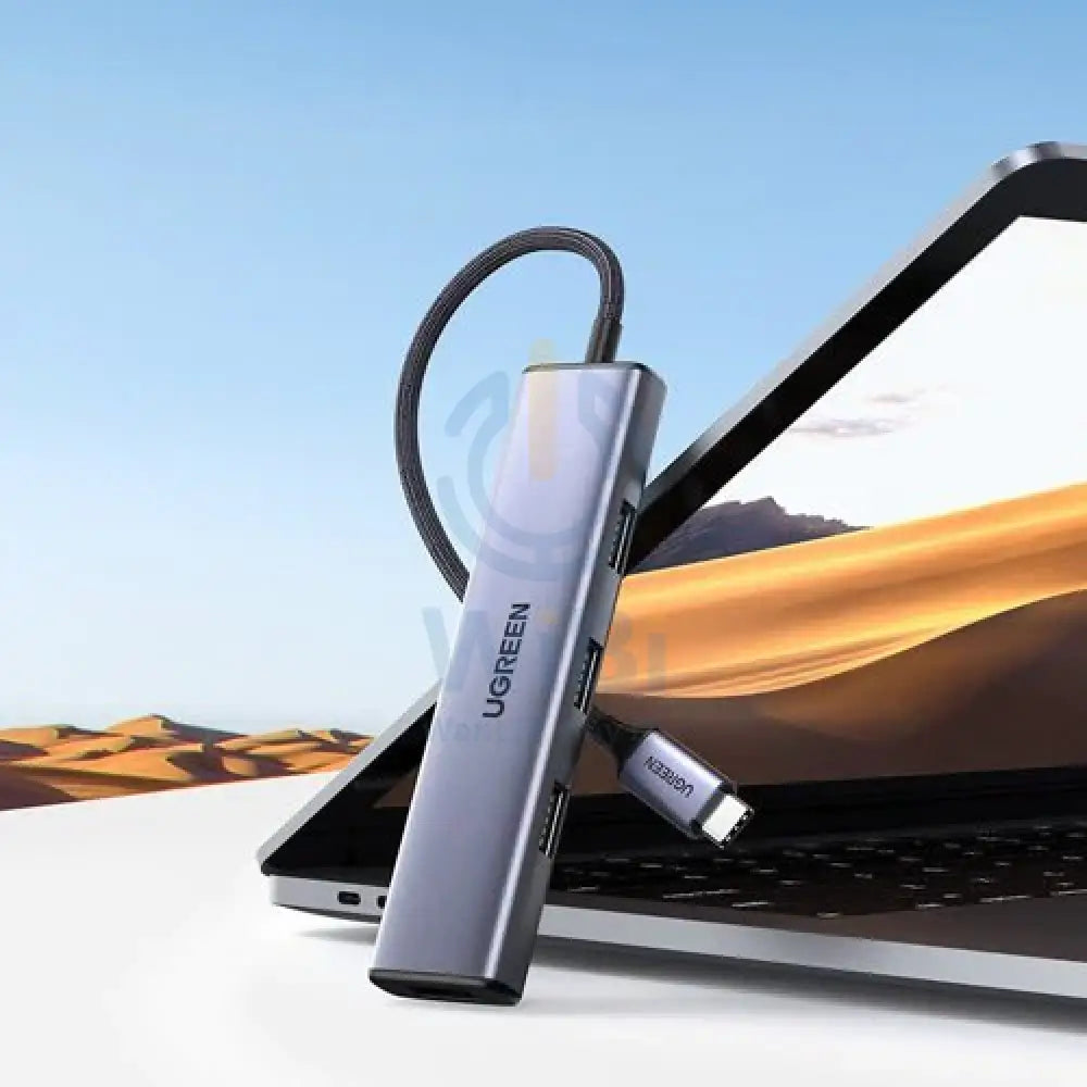 Ugreen USB-C to 4x USB 3.2 Gen 1 HUB silver CM473 Accessories > Cables & Converters > Cables > Offer Zone