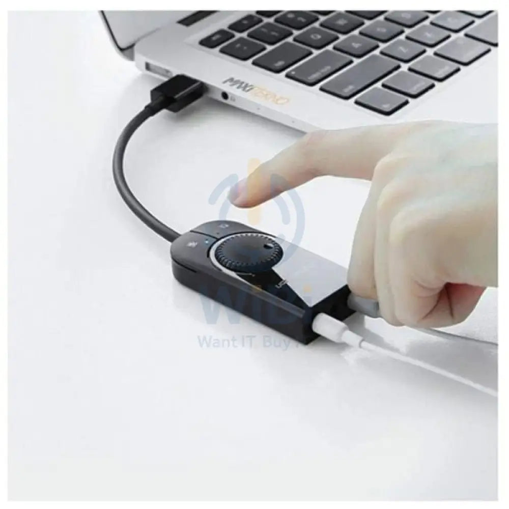 UGREEN USB External Stereo Sound Adapter 15cm - Black Accessories > Cables & Converters > Cables > Offer Zone