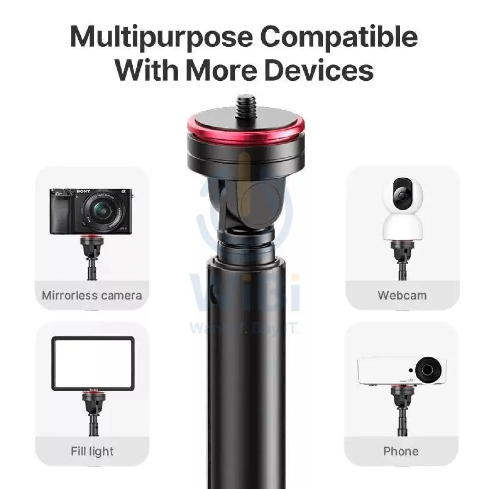 Ulanzi Mt-54 Multifunctional Stand Tripod For GoPro MAX (2025) 360 Action Camera - Black Accessories > Mobiles &