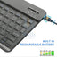 Ultra Slim Rechargeable Wireless Portable Keyboard for iPad Black / English/Arabic Accessories > Keyboard & Mouse