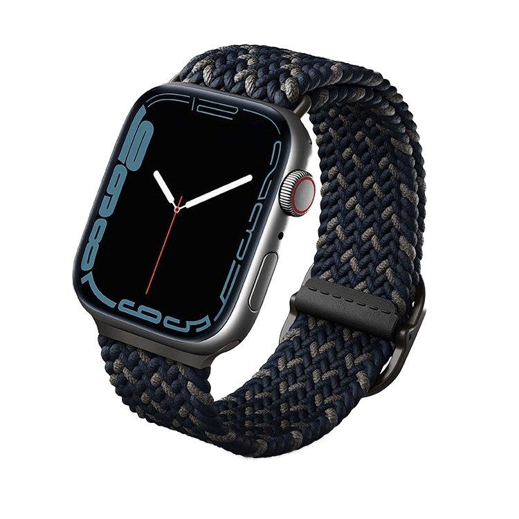 Uniq Aspen Designer Edition Braided Apple Watch Strap 42/44/45mm – Obsidian Blue Accessories > Smart Watches