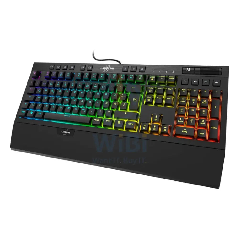 uRage Exodus 900 Mechanical Gaming Keyboard - 1.8M / 118 Keys / USB / Wired - Brown Switches Accessories > Keyboard &