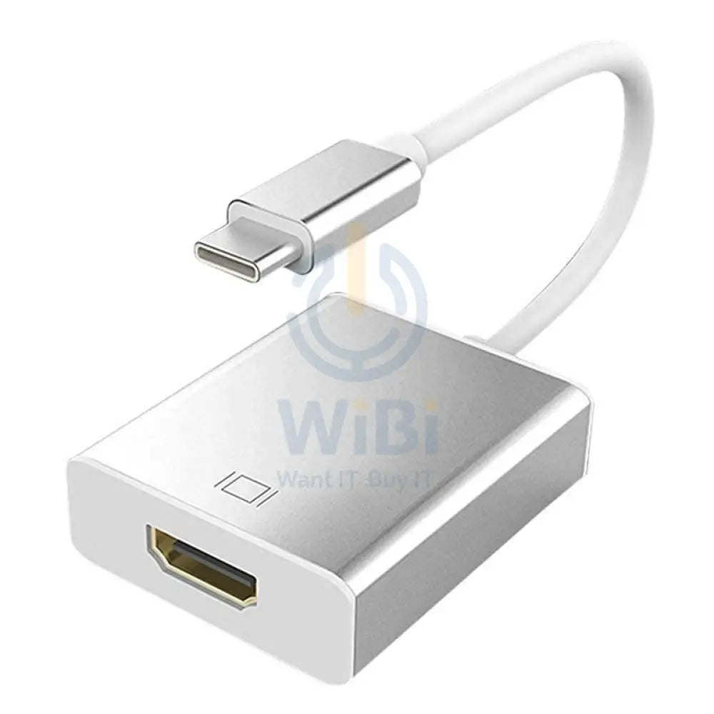 USB-C to HDMI Adapter - USB-C / HDMI / External Video Adapter / White Accessories > Cables & Converters > Audio & Video