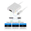USB-C to HDMI Adapter - USB-C / HDMI / External Video Adapter / White Accessories > Cables & Converters > Audio & Video