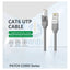 VegGieg UTP Ethernet Patch Cable - CAT6 / 0.9 Meter / Grey Networking Products > CAT6 Network Cables