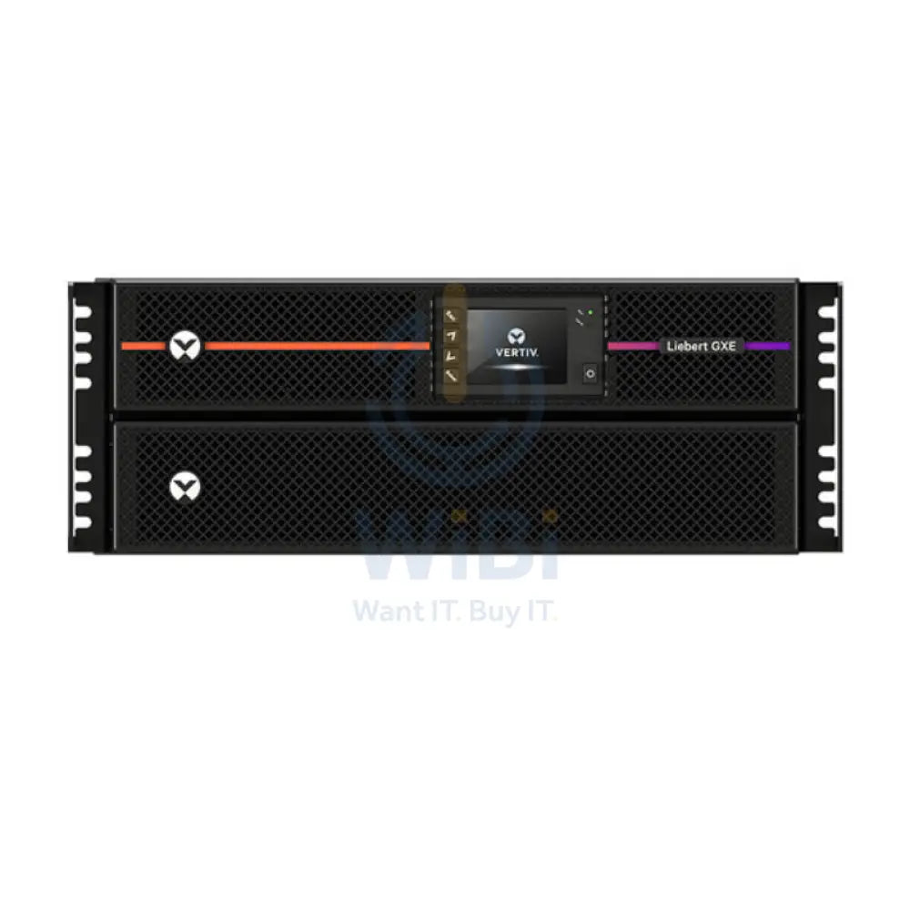 VERTIV Liebert GXE3-6000IRT4UXL - 6000Watts / 6000VA / Rack(4U) + GXE3-EBC192VRT2U External Battery Cabinets - Bundle