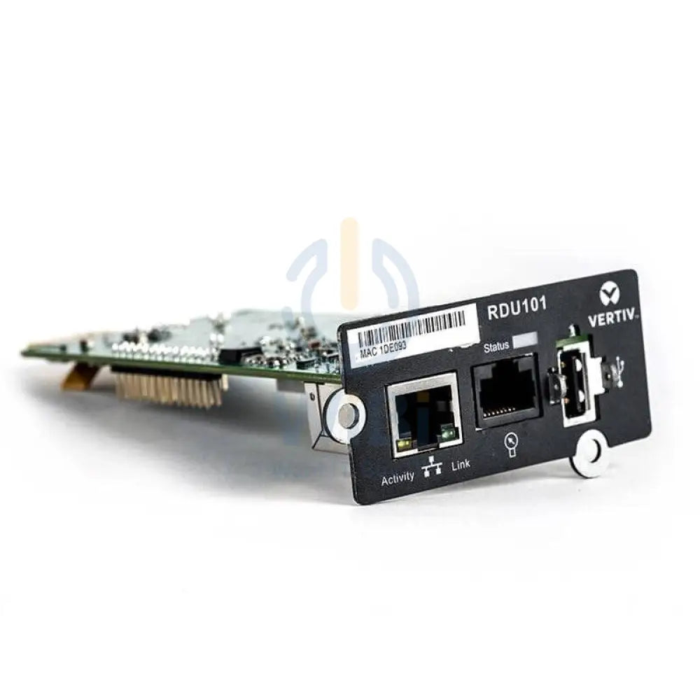Vertiv Liebert Intellislot Communications Card - USB / RJ-45 (LAN) / Wired / Black