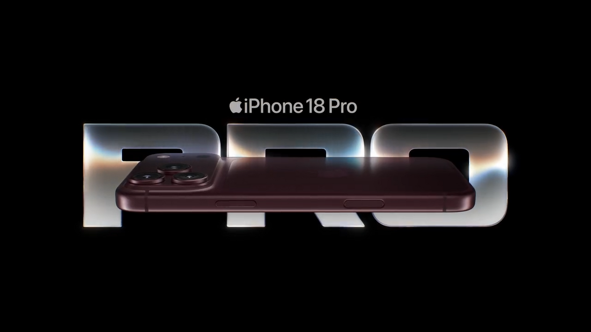 Apple iPhone 18 Pro Max - 256GB / Burgundy / 5G / 6.9" / Middle East Version