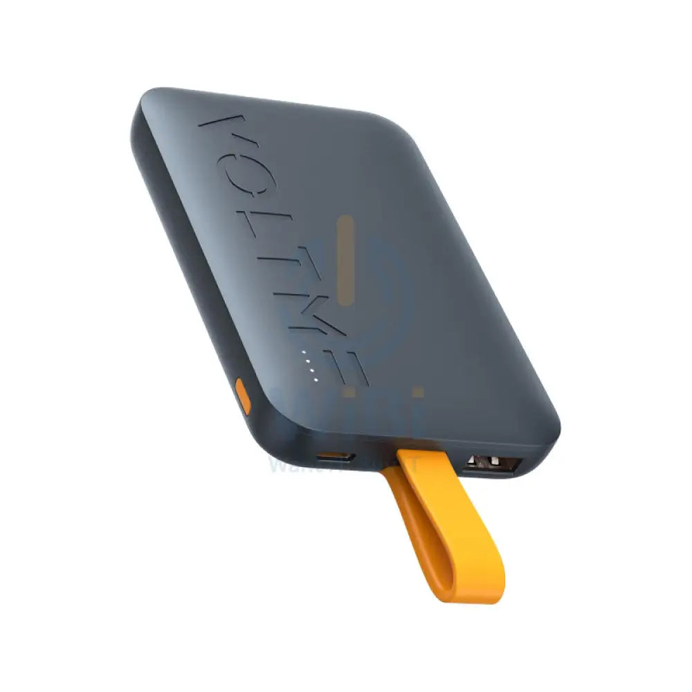 VOLTME Hypercore Sling Power Bank Built-In USB-C Cable - 10000mAh / 22.5W / USB-C / USB-A / Blue Accessories > Power