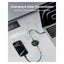 VOLTME Powerlink YoYo Dual-Way Retractable Cable - 1 Meter / 60W / USB-C / England Green Accessories > Cables &
