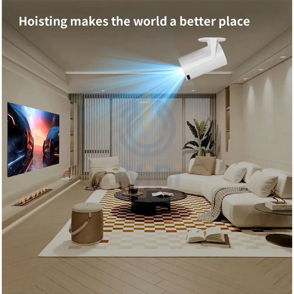 Volto FIRE 502 PRO Mini FHD Projector 2.69″ LCD / HDMI / USB A / Audio Port / White Monitors & Projectors > Projectors