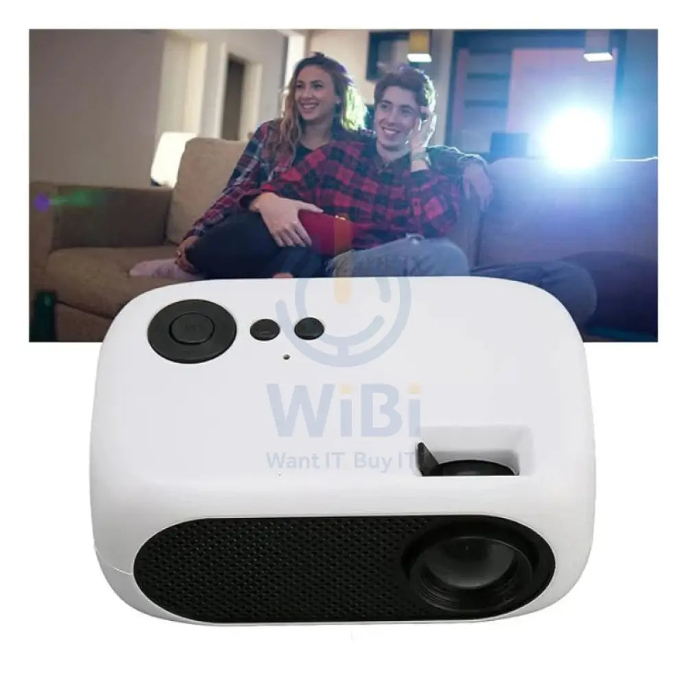 Volto Star 202 Mini LED Projector 2.4″ LCD / 900 Lumens / HDMI / USB A / White Monitors & Projectors > Projectors