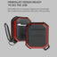 VRS Design Airpods 1 & 2 Active Case - Metal Red Accessories > Mobiles & Tablets