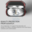 VRS Design Airpods 1 & 2 Active Case - Metal Red Accessories > Mobiles & Tablets