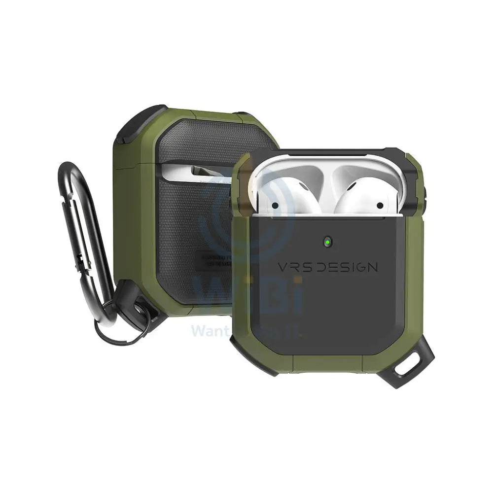 VRS Design Airpods 1 & 2 Active Case - Moss Green Accessories > Audio > Headphones