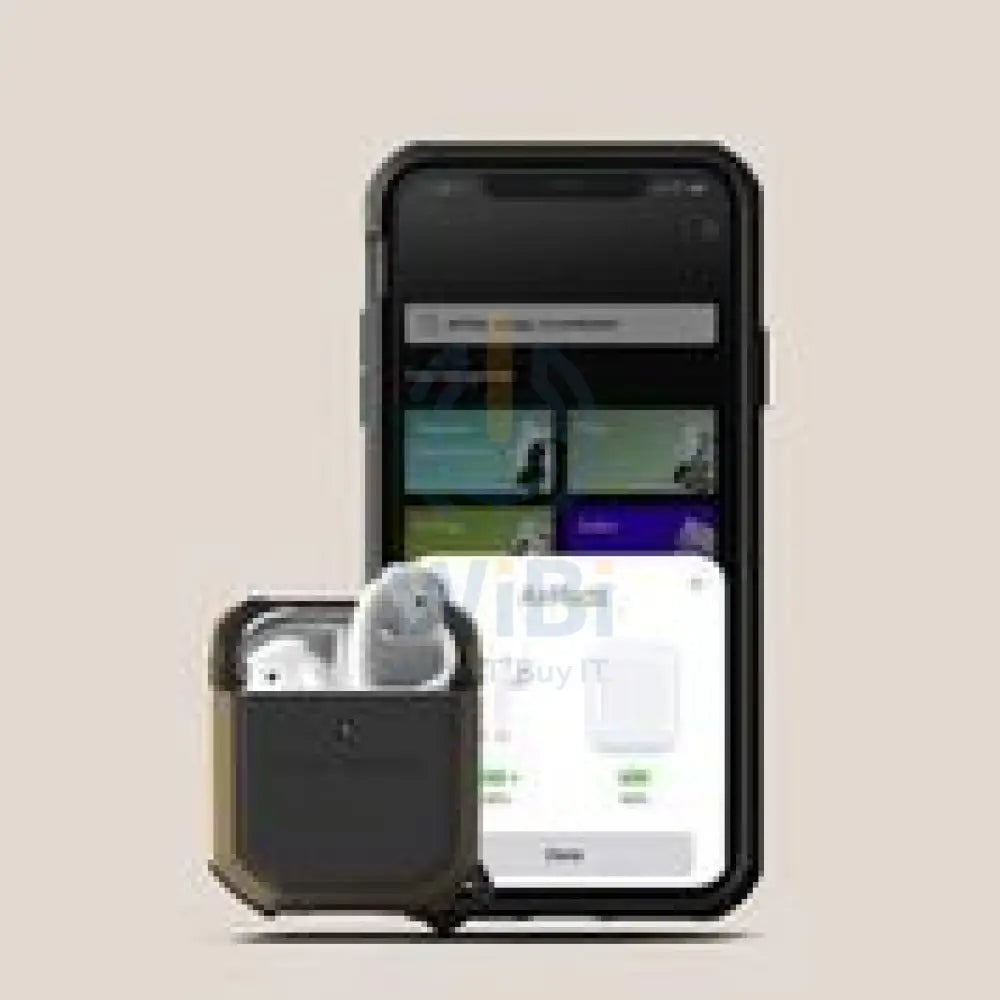 VRS Design Airpods 1 & 2 Active Case - Sahara Khaki Accessories > Audio > Headphones