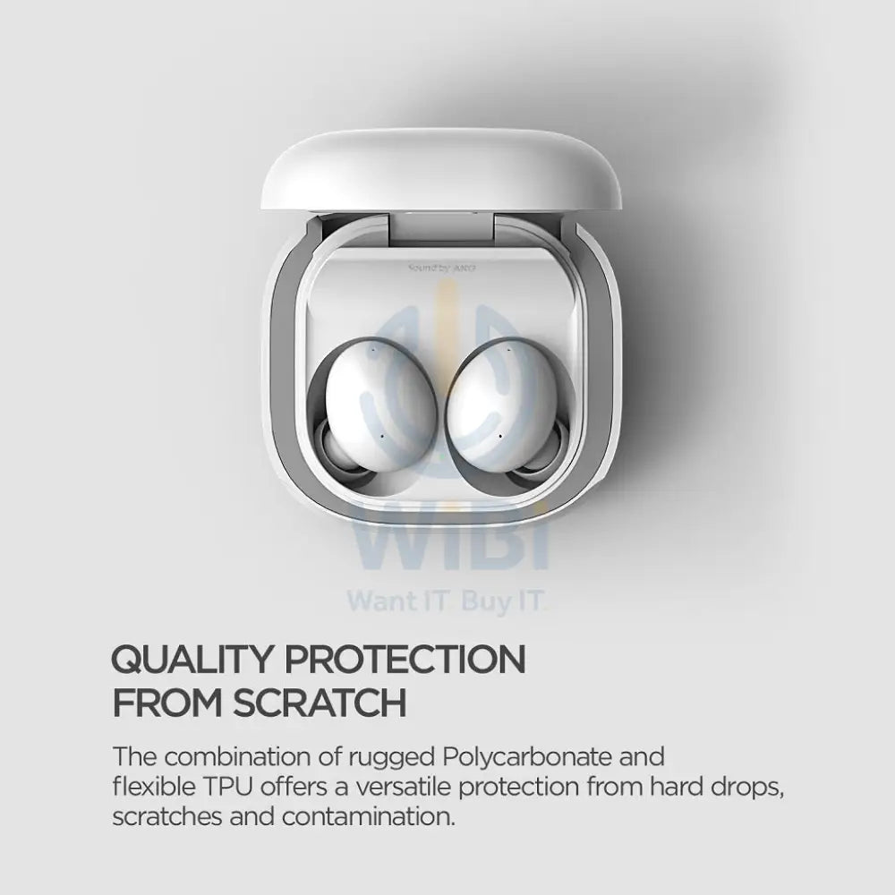VRS Design Galaxy Buds 2/Buds Live/Buds Pro Modern Case - White Accessories > Mobiles & Tablets > Tablets