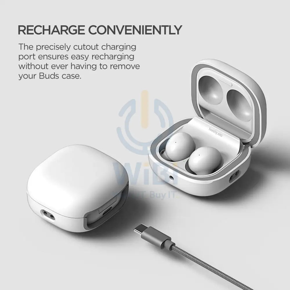 VRS Design Galaxy Buds 2/Buds Live/Buds Pro Modern Case - White Accessories > Mobiles & Tablets > Tablets