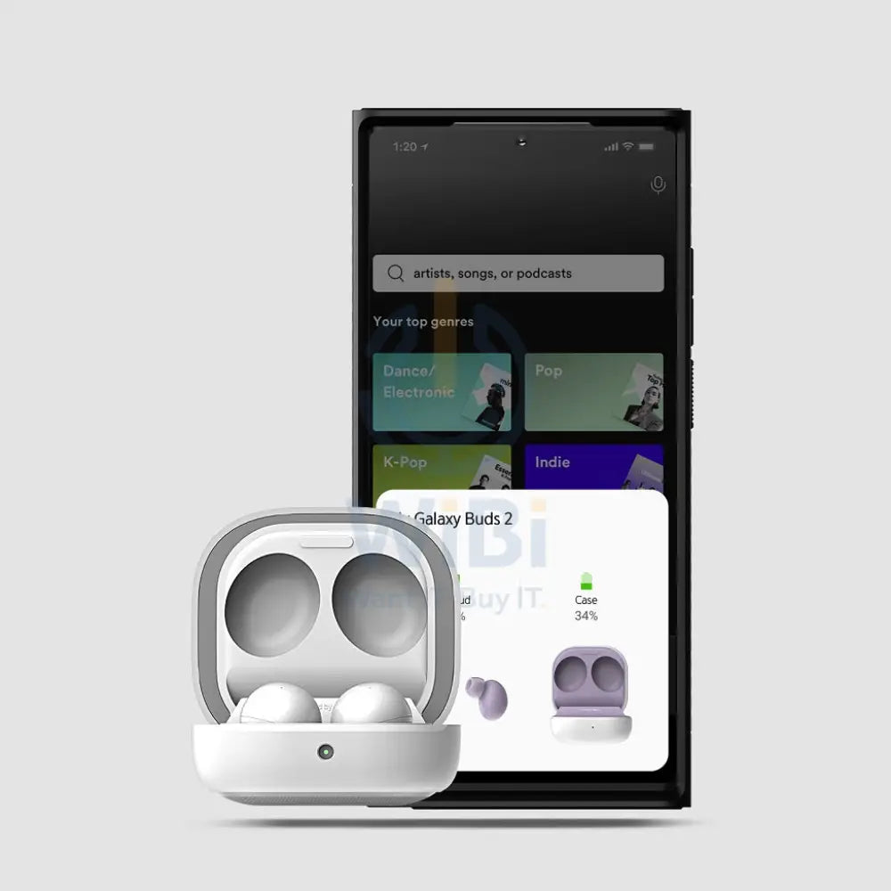 VRS Design Galaxy Buds 2/Buds Live/Buds Pro Modern Case - White Accessories > Mobiles & Tablets > Tablets