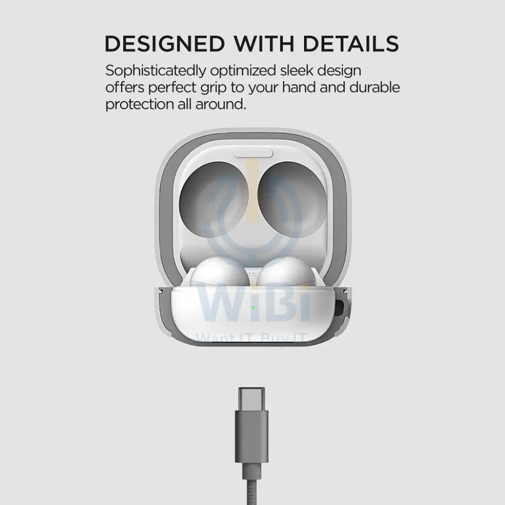 VRS Design Galaxy Buds 2/Buds Live/Buds Pro Modern Case - White Accessories > Mobiles & Tablets > Tablets