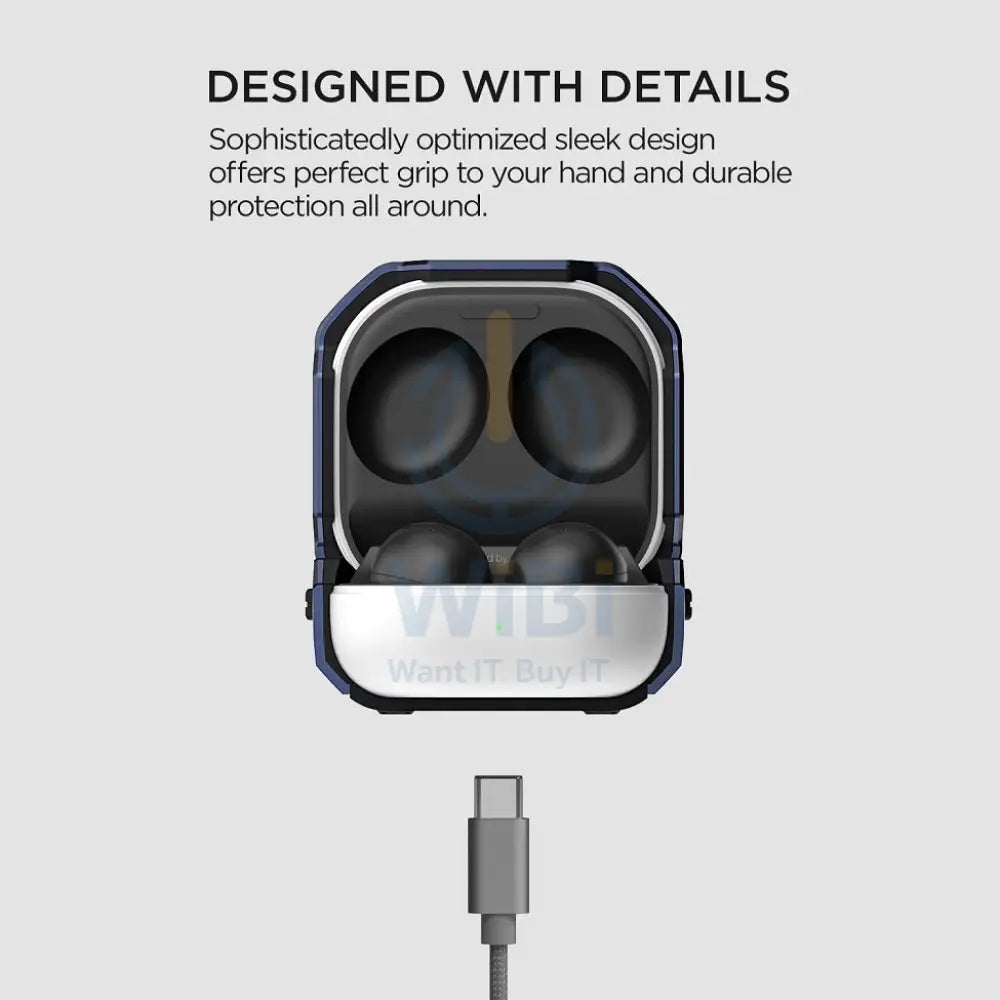 VRS Design Galaxy Buds 2/Buds Pro/Buds Live Active Case - Deepsea Blue Accessories > Mobiles & Tablets > Tablets