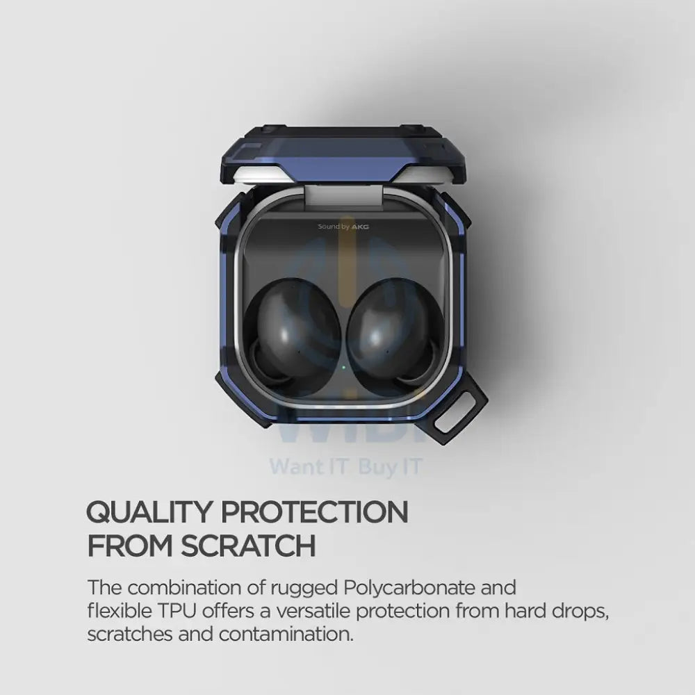 VRS Design Galaxy Buds 2/Buds Pro/Buds Live Active Case - Deepsea Blue Accessories > Mobiles & Tablets > Tablets