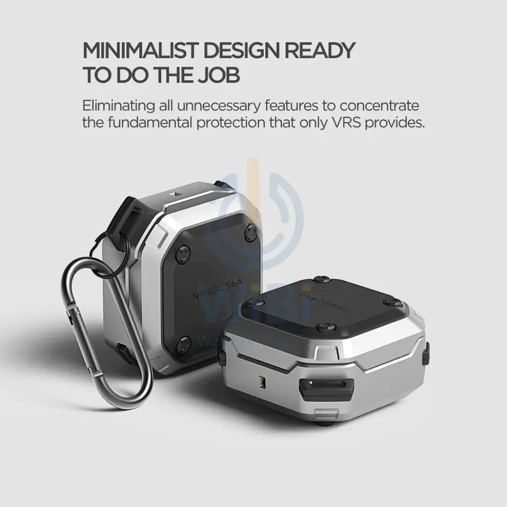 VRS Design Galaxy Buds 2/Buds Pro/Buds Live Active Case - Light Silver Accessories > Mobiles & Tablets > Tablets