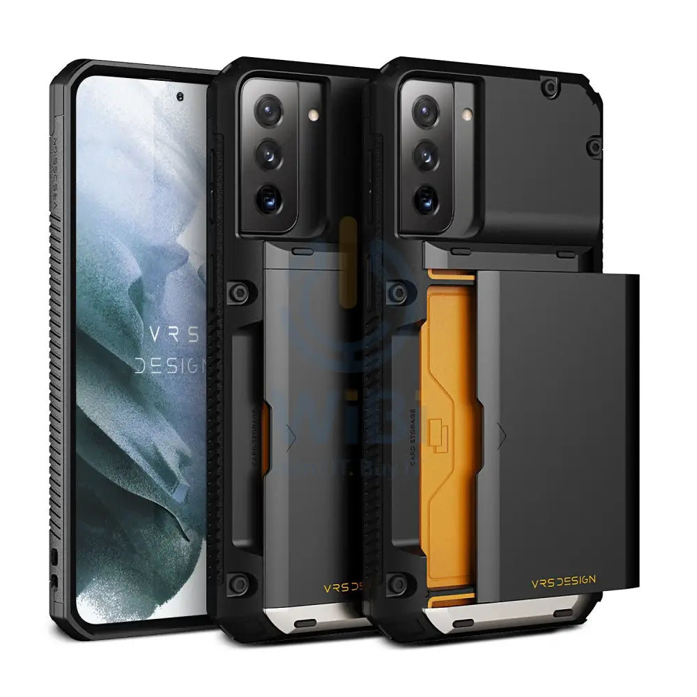 VRS Design Galaxy S21 Plus Damda Glide Pro Case - Black Accessories > Mobiles & Tablets