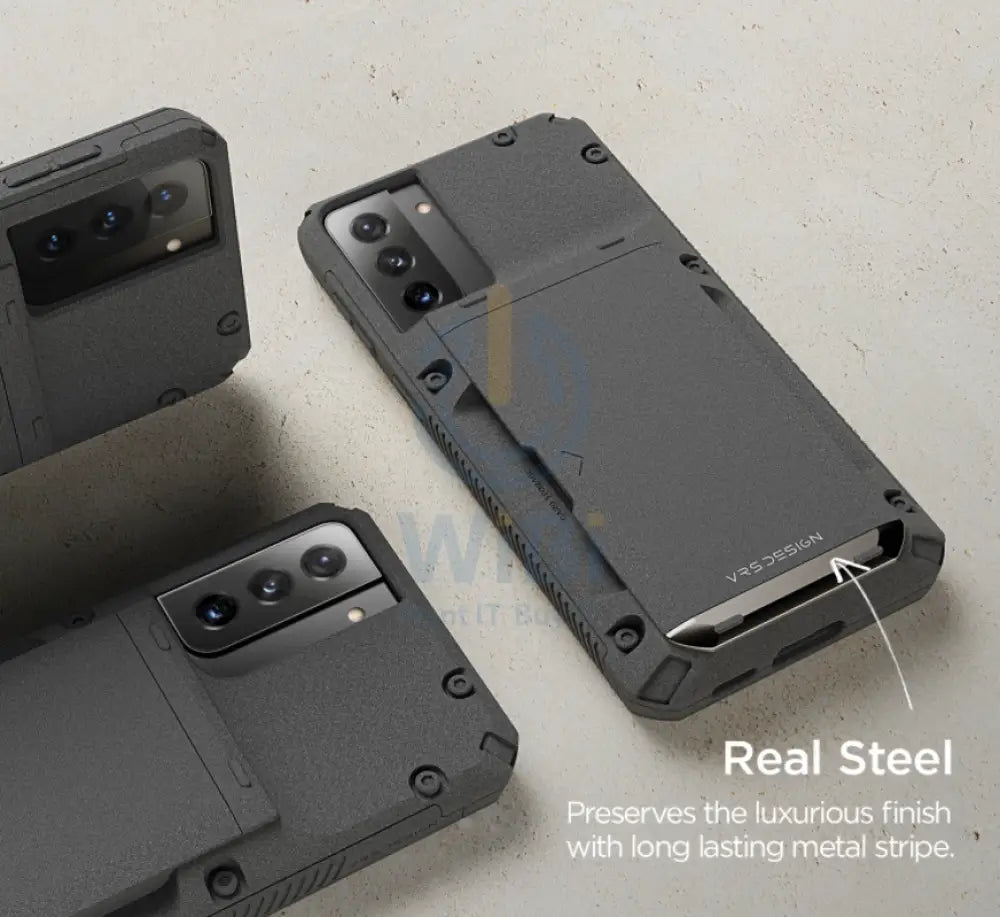 VRS Design Galaxy S21 Plus Damda Glide Pro Case - Sand Stone - Sand Stone Accessories > Mobiles & Tablets