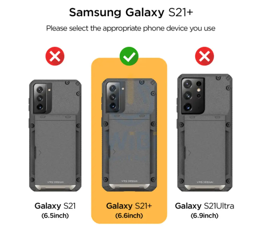 VRS Design Galaxy S21 Plus Damda Glide Pro Case - Sand Stone - Sand Stone Accessories > Mobiles & Tablets