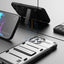 VRS Design iPhone 12 / iPhone 12 Pro Quickstand Case - Black/Metal Black Accessories > Mobiles & Tablets