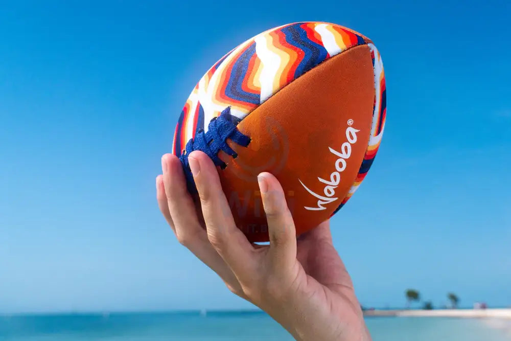 Waboba Classic 9 Football Beach Toys - Curvy Lines - Assorted Accessories > Other Accessories
